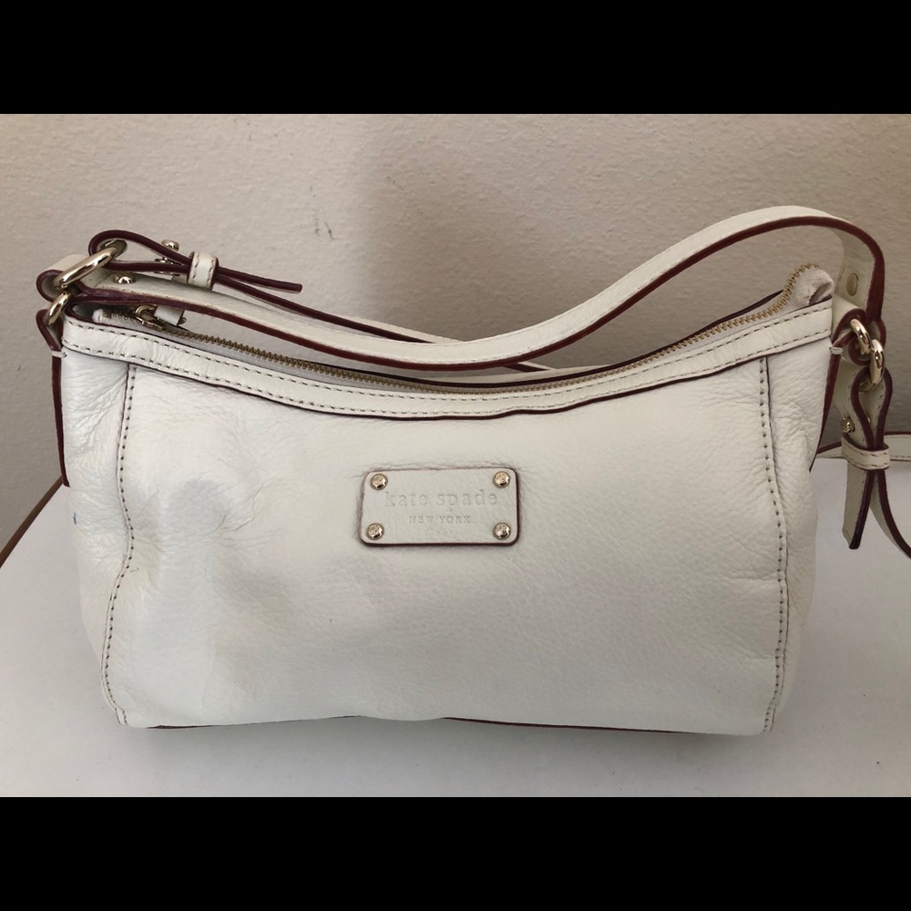 NWT cream Kate Spade bag